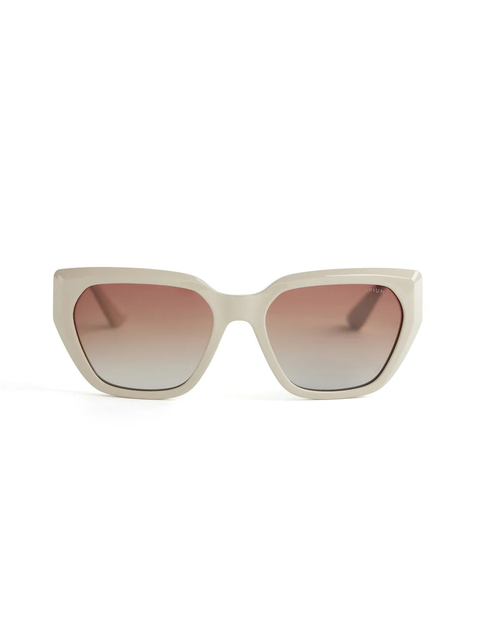 OPIUM OP-10235 Fastball Women's Polarized & UV Protection Butterfly Sunglasses
