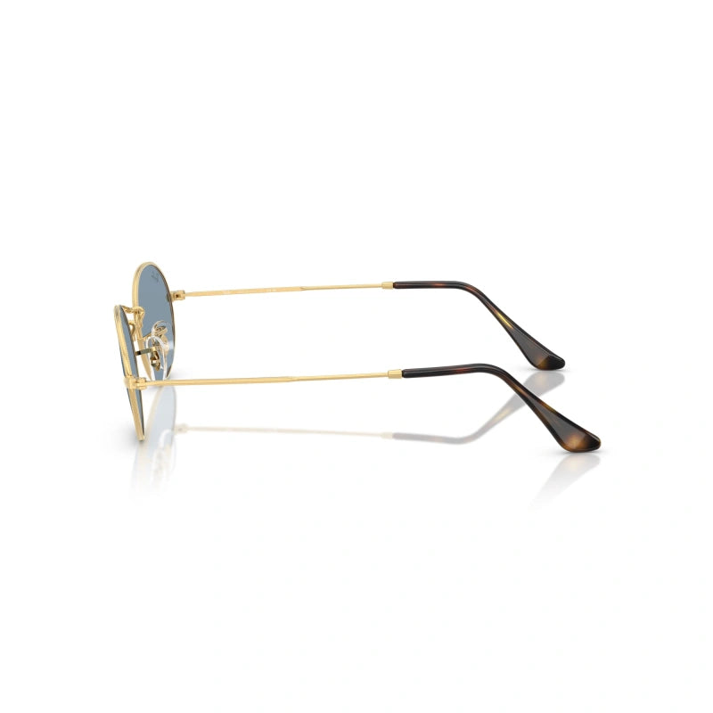 RB3547 - RAYBAN SUNGLASS OVAL Arista Gold Blue