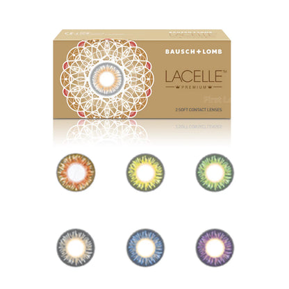 Bausch & Lomb Premium - Coloured Monthly (1 Pair i.e 2 Pcs)