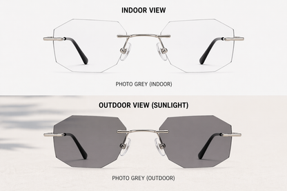Lightweight Rimless - Flexible (Custom Shape)