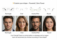 Lightweight Rimless - Flexible (Custom Shape)