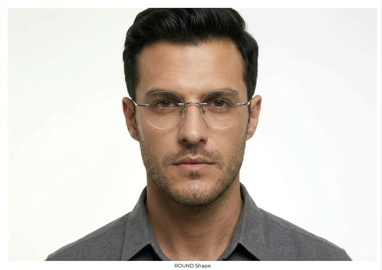 Lightweight Rimless - Flexible (Custom Shape)