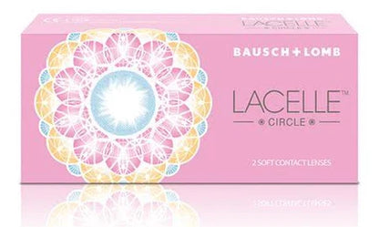 Bausch & Lomb LACELLE CIRCLE - Coloured  MONTHLY (1 Pair i.e 2 Pcs)